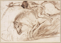 H 064
          <br/>
          Marcus Curtius stort zich te paard in de kloof
          <br/>
          <em>Guercino (1591-1666)</em>